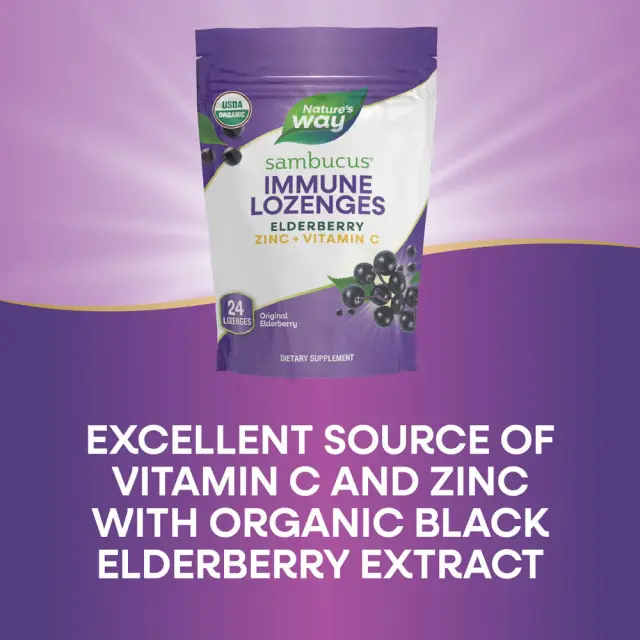 Nature's Way Sambucus Immune Organic Lozenge 3