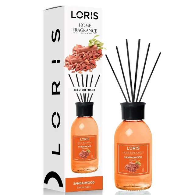 LORIS Αρωματικό χώρου με sticks Sandal Wood 100ml
