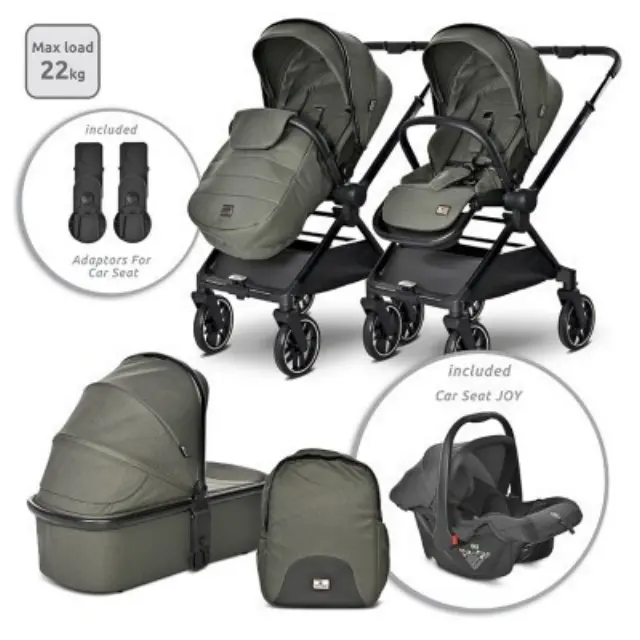 Lorelli Σύστημα Μετακίνησης Reya 3 in 1 Green 10021952411
