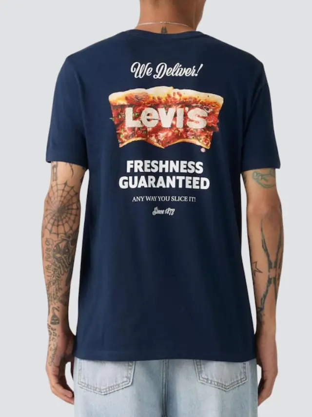 Graphic Crewneck Tee Blues BLUES 2