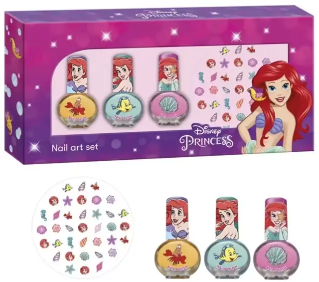 Disney Princess Ariel Nail Set Παιδικό Σετ Μανικιούρ