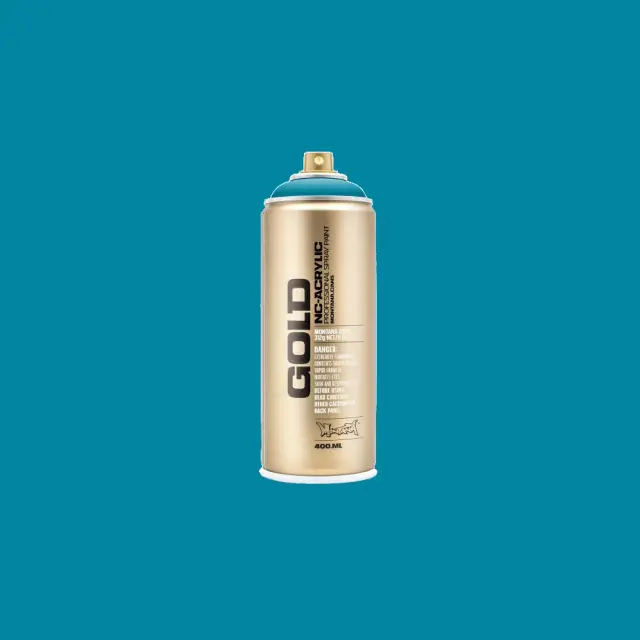 Montana Gold Spray Paint 400ml G6260 Aqua