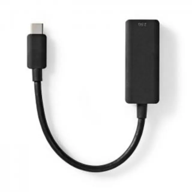 Αντάπτορας δικτύου USB 3.2 Gen 1 type C αρσ. σε RJ45 (8P8C) θηλ., 0.20m σε μαύρο χρώμα. 2