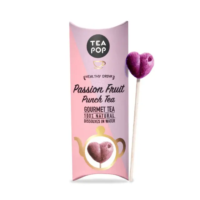 Tea Pop Passion Fruit Punch Tea On-a-Stick ΧΓ 5gr (Aνάλωση κατά προτίμηση πριν από 07/03/27)