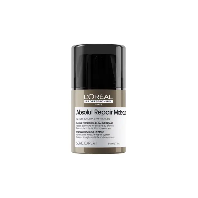 L'Oréal Professionnel Serie Expert Absolut Repair Molecular Leave-In Κρέμα Επανόρθωσης για Ταλαιπωρημένα Μαλλιά 50ml