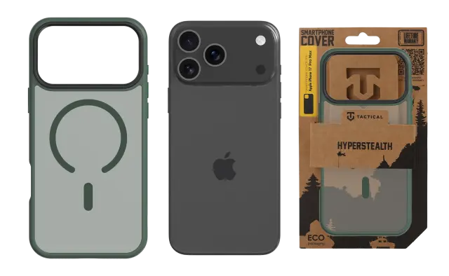 Tactical MagForce Hyperstealth Cover for Apple iPhone 18 Pro Max/17 Pro Max Forest Green 3