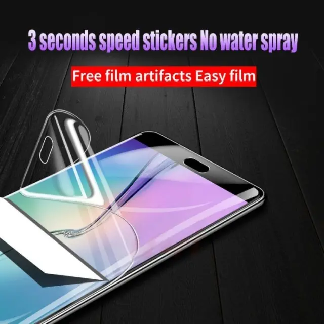Full Cover Hydrogel Ζελατίνα για iPhone 15 Pro Max - Clear OEM 2