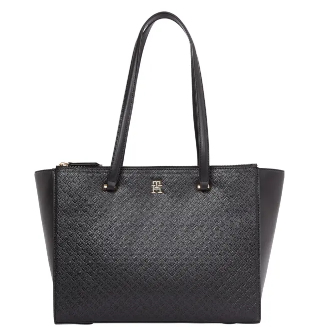 Τσάντα TOMMY HILFIGER TH Eternity Tote 16948 Μαύρο