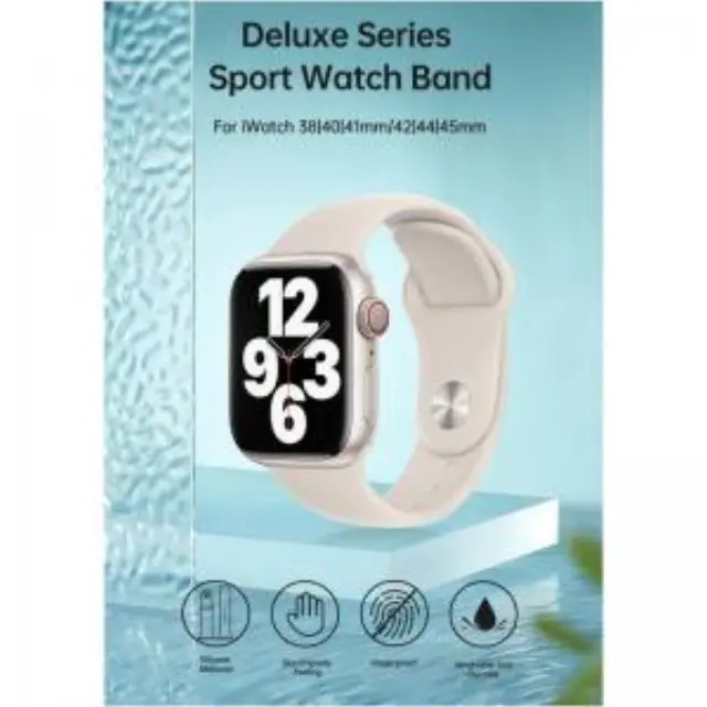 Λουράκι Devia Sport Apple Watch (44/ 45/ 46/ 49mm) Deluxe Γκρι N60199 3