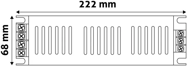 Avide Τροφοδοτικό 12V 200W IP20 15.001.0007 2