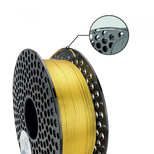 AzureFilm PLA 1.75mm Silk Gold 1kg 3