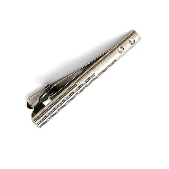 Ασημί Κλιπ Γραβάτας 5 cm – LGD-TC/ANTIQUE/31 2