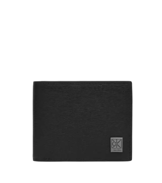 Calvin Klein ανδρικό δερμάτινο δίπτυχο πορτοφόλι LV04D1167G-1 - OS