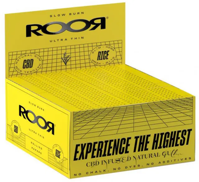 Roor Χαρτάκια Rice - King Size Slim 32φ. 2