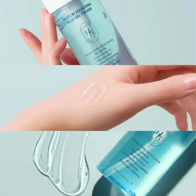 Heveblue Phyton Squa Hyal Blue Gel Cream Κρέμα Τζελ εμπλουτισμένη με 8 τύπους υαλουρονικού οξέος 110ml 3