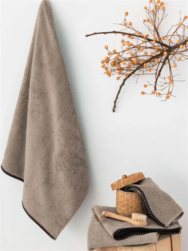 Πετσέτα Λουτρού Towels Collection 80x160 BROOKLYN MOKA