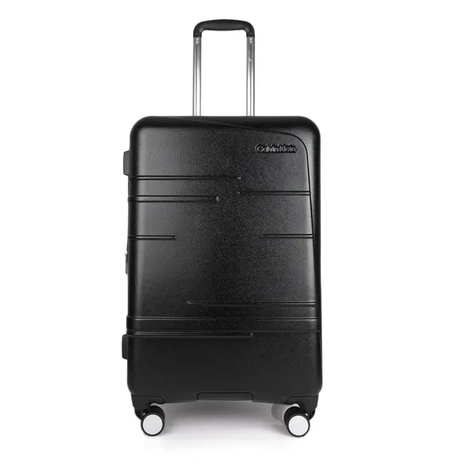 Βαλίτσα σκληρή Μεσαία CALVIN KLEIN New Light LH418NL4 Μαύρο