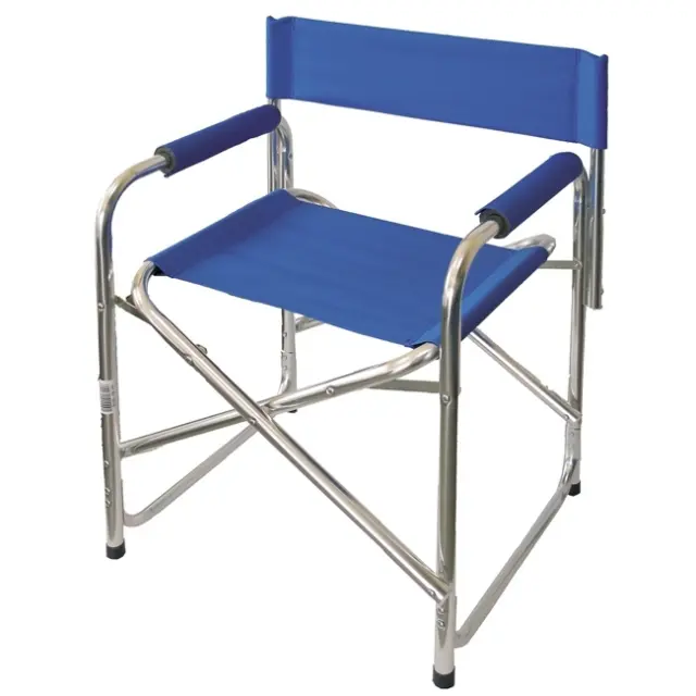 Καρέκλα Σκηνοθέτη Μέταλλο/Ύφασμα Μπλε 57x46x78cm