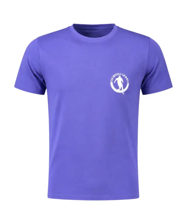 Bikkembergs - Ανδρικό T-shirt Κοντομάνικο Pupino BKK3MTS02-CLEMAT Μπλε
