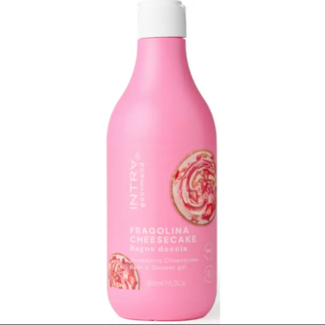 Intra Shower Gel Cheesecake Ενυδατικό Αφρόλουτρο Σώματος με Άρωμα Cheesecake, 450ml