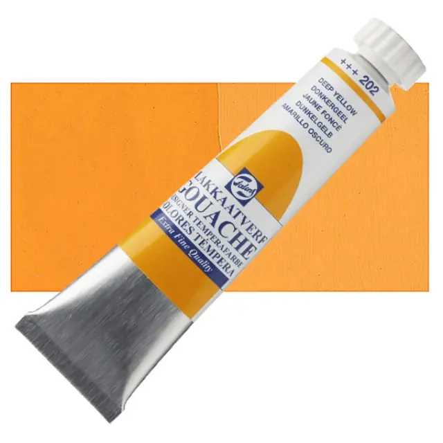 Τέμπερα Talens Gouache - 202 Deep Yellow - 20ml