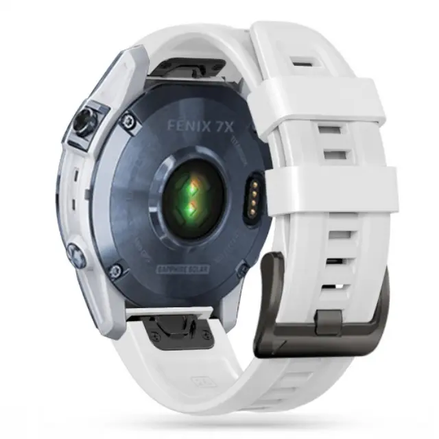 Tech-Protect® Iconband Λουράκι Σιλικόνης για Garmin Fenix 5/6/6 Pro/7/8/9 (47mm)- White