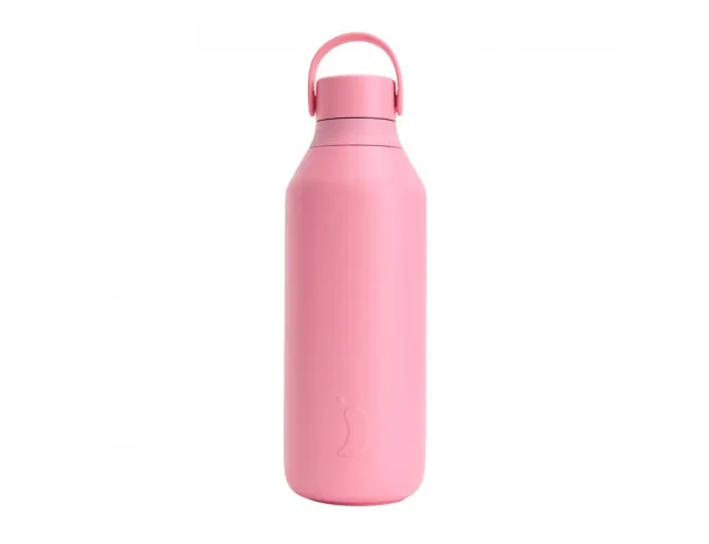 Μπουκάλι Θερμός Series 3 Chilly's με χωρητικότητα 500ml και διατήρηση θερμοκρασίας 14h ζεστό / 36h κρύο - Lotus Pink22872