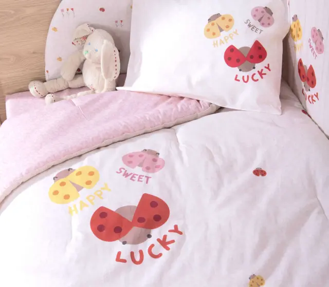 ΒΡΕΦΙΚΟ ΚΟΥΒΕΡΛΙ LADY BUG 110Χ140 NEF-NEF HOMEWARE 2