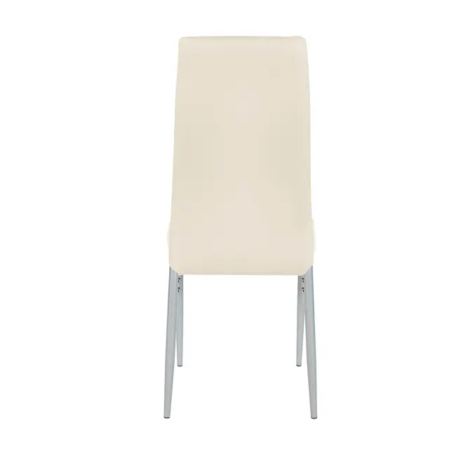 Καρέκλα ROSE Μπεζ PVC 53x39x96cm 3
