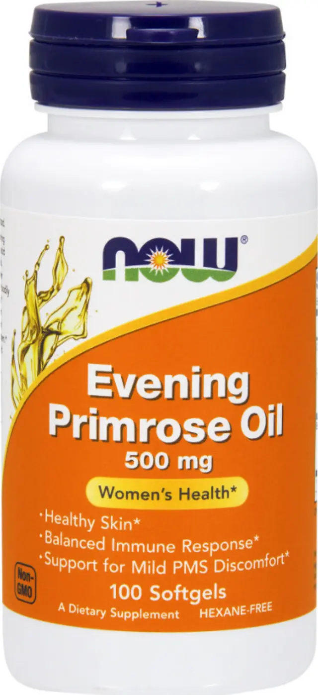 Now Foods Evening Primrose Oil 500mg 100 μαλακές κάψουλες
