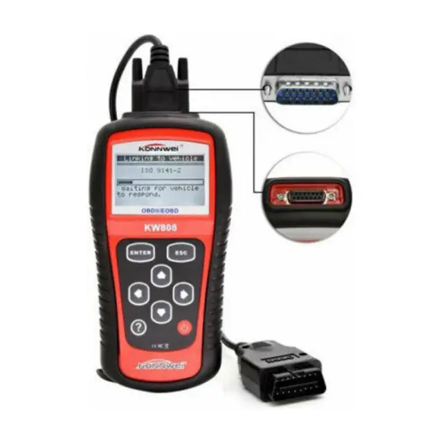 Konnwei KW808 Διαγνωστικό Αυτοκινήτου Ψηφιακό OBD 2 με Καλώδιο 2