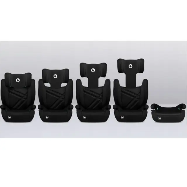 Κάθισμα αυτοκινήτου Lionelo Hugo Isofix i-Size (15-36 kg)100-150cm Black Gray 2