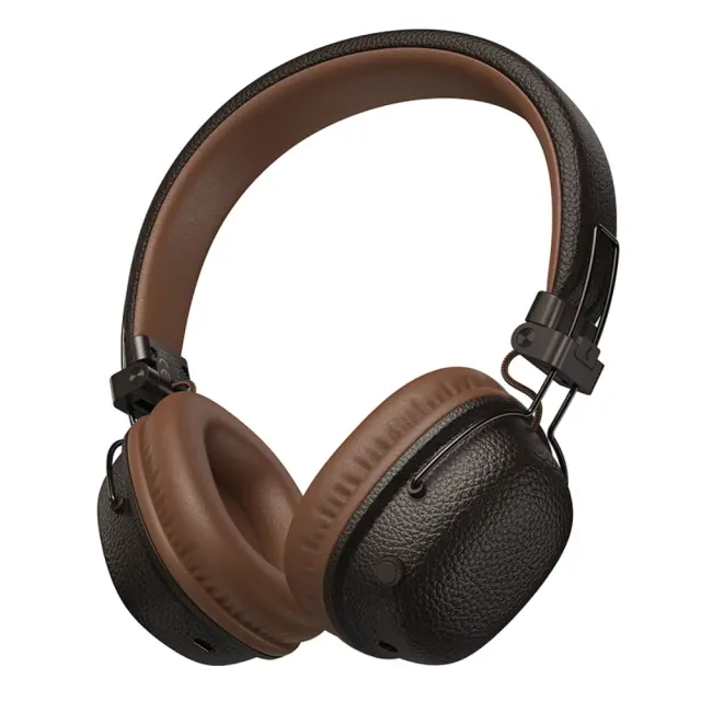 Wireless Ακουστικά Stereo Hoco W64 Earl II TWS v5.4 300mAh 32 Ώρες Ομιλίας AUX USB-C Καφέ