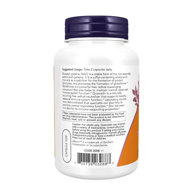 Now Foods NAC Quercetin & Zinc 3