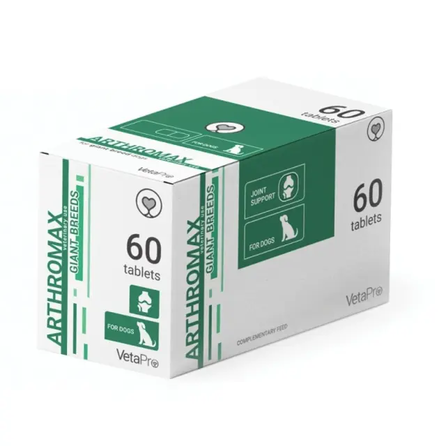 VetaPro Arthromax GB Συμπλήρωμα για Αρθρώσεις Σκύλων & Γατών 60 Ταμπλέτες