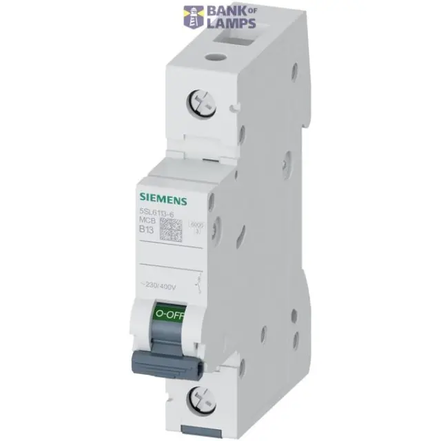 Miniature circuit breaker 230/400 V 6 kA, 1-pole, B, 13 A