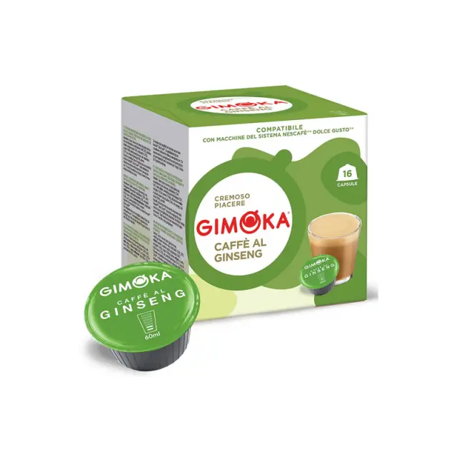 Gimoka Caffe Al Ginseng Dolce Gusto κάψουλες - 16 τεμ