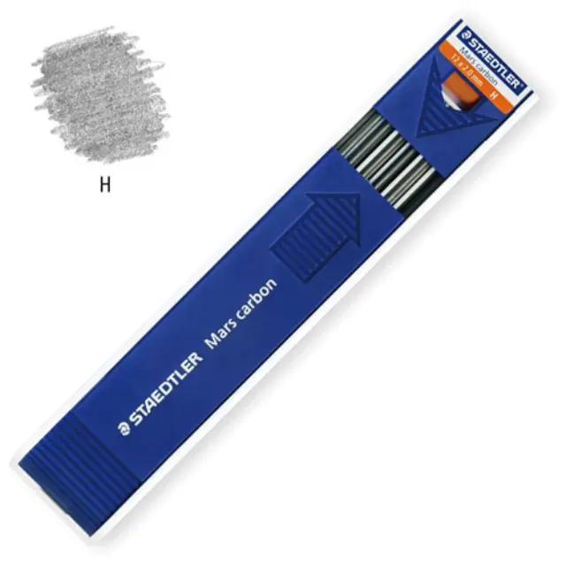 Ανταλλακτικές Μύτες Μολυβιού Ø2mm Staedtler Mars Carbon - H