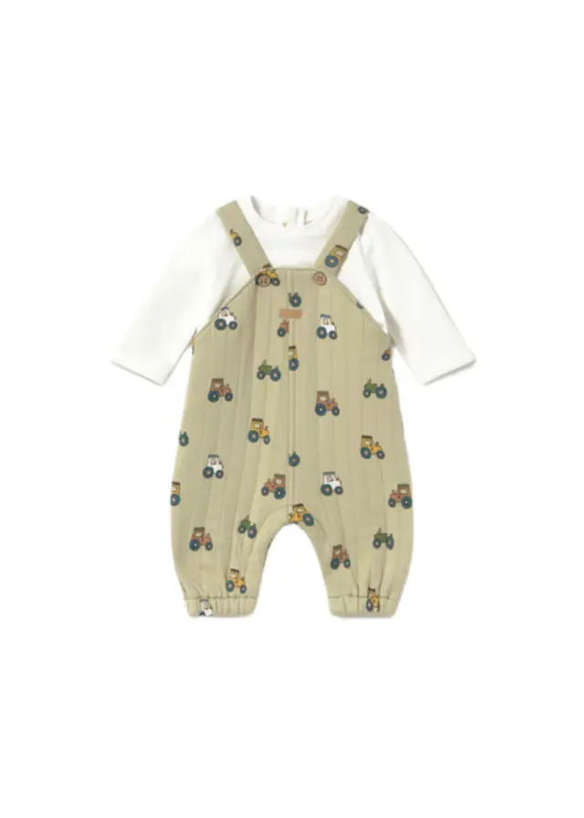 Mayoral Newborn βρεφικό φορμάκι σαλοπέτα για αγοράκι 16-02679-1