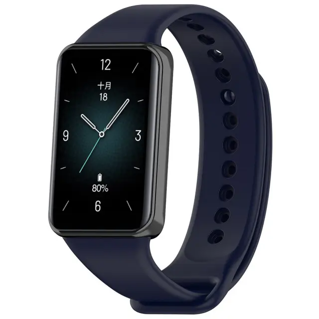 Techsuit® Λουράκι Σιλικόνης για Honor Band 9- Cold Ocean