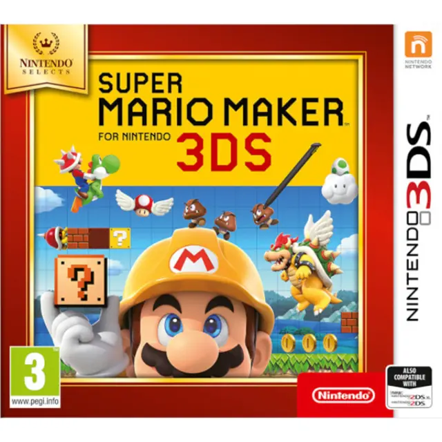 Super Mario Maker Selects (Nintendo 3DS) USED