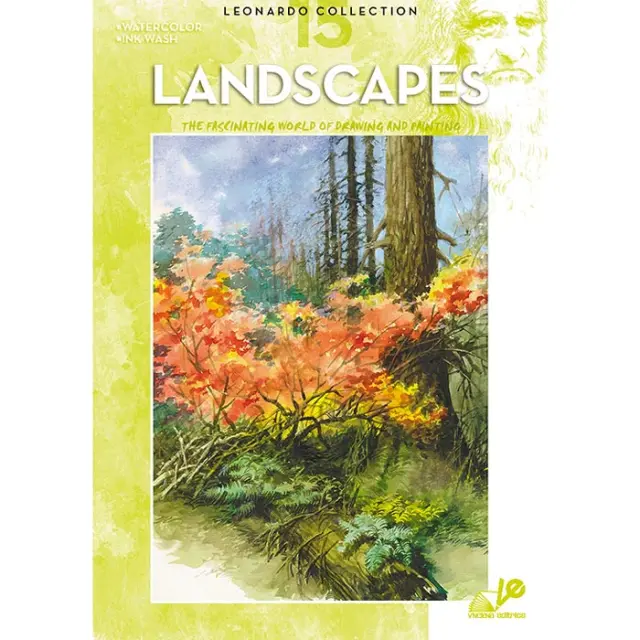 Βιβλίο Ζωγραφικής Leonardo No15 - Landscapes
