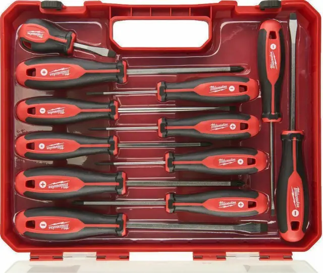 Milwaukee 4932472003 - Σετ 12 Μαγνητικά Κατσαβίδια