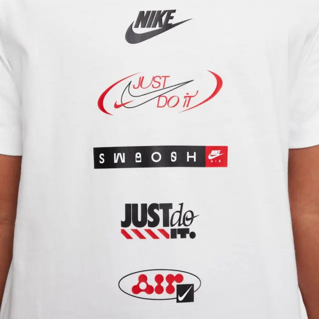 Nike Logo Tee ΠΑΙΔΙΚΗ ΜΠΛΟΥΖΑ (HM5662-100) - Λευκό - XL 13-15 ετών 2