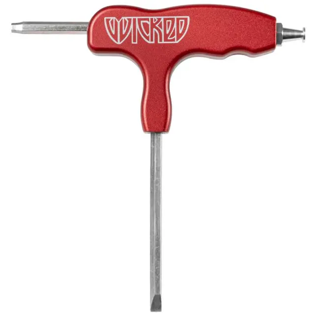 WICKED Hardcore Tool 4mm Hex & Torx T-25