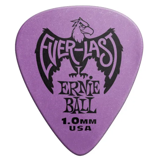 ErnieBall 9193 Purple Everlast Πένες 1.00mm (12 τμχ)