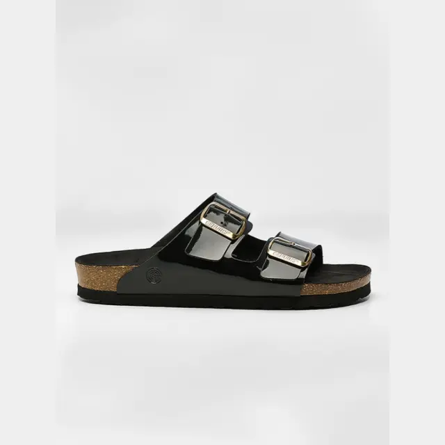 Genuins Πέδιλα Γυναικείο PETA vegan Μαύρο GEN/HAWAII VEGAN G106565 P/BLACK