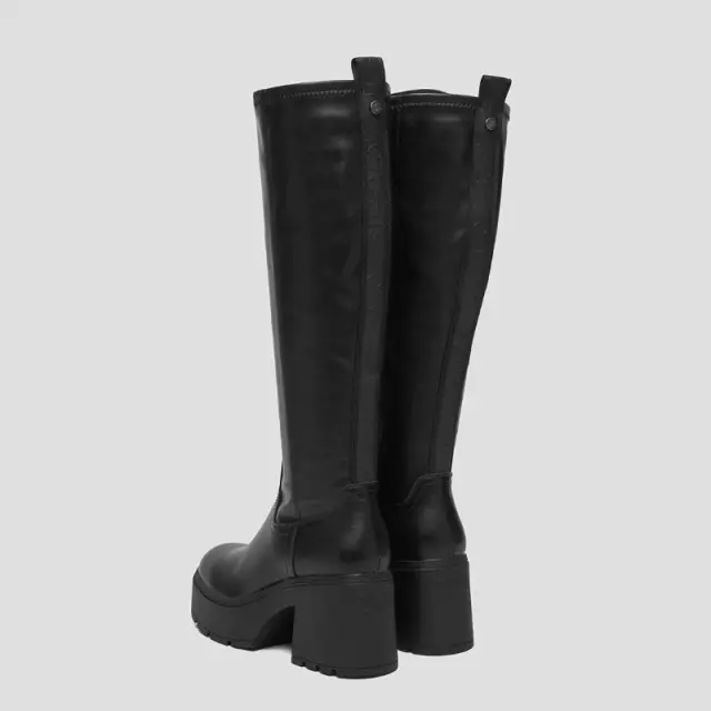 Γυναικείες Ψηλές Μπότες Buffalo Mila HI Boot 1220084 Μαύρο - 37 3