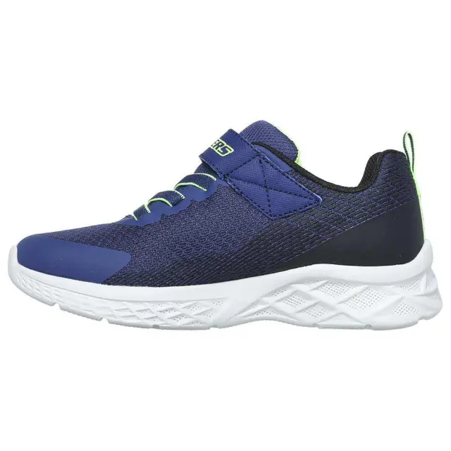Skechers Microspec 2.0 (PS) (403924L-NBLM) - Μπλέ-Λαχανί - 31 2