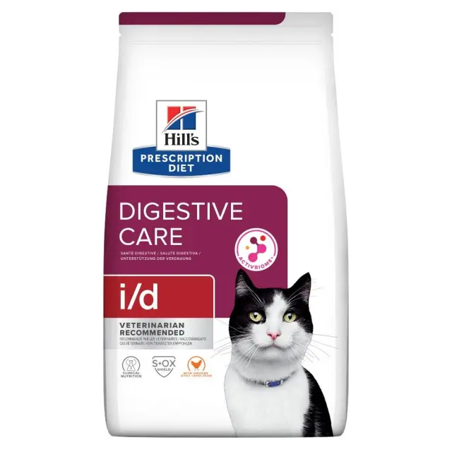 Hill s Prescription Diet Digestive Care Activbiome Ξηρά Τροφή Γάτας Κοτόπουλο 1.5kg